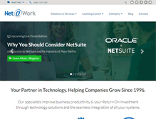 Tablet Screenshot of netatwork.com